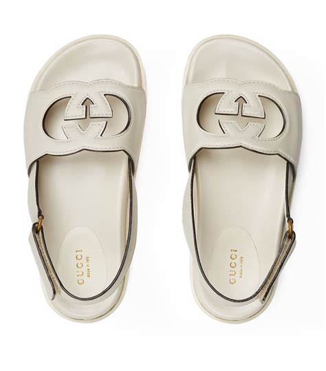 white gucci sandals women's.